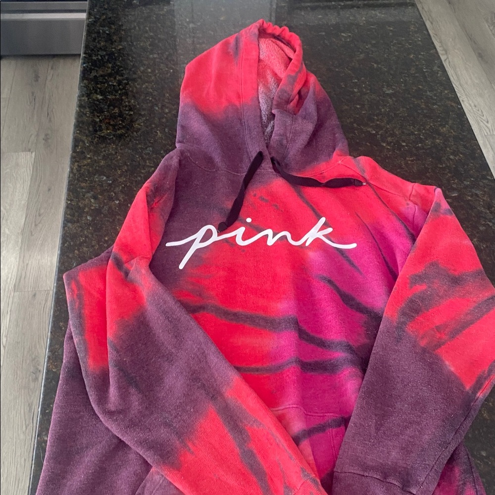 PINK Victoria's Secret Maroon Hoodie